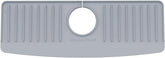 WeatherTech FaucetMat - Protect Your Kitchen & Bathroom Countertops - Light Grey/Pebble