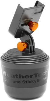 WeatherTech Portable Electronic Device Mount, Orange, Fits Smartphones