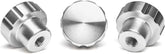 Weathertech 8ACFBK6 Silver Colored Billet Knobs