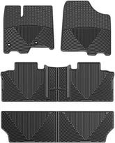 WeatherTech All-Weather Floor Mats for Toyota Sienna Full Set (WTCB292244245), Black