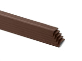 WeatherTech StairEdge Non-Slip Self-Adhesive Staircase Step Edge Protector Brown 35.5" Inch 5 Pack