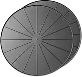 WeatherTech 21" Project Mats/Coasters - Contain Projects and Their Messes (8A21CST2PKBK) - Black (2-Pack)