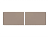 WeatherTech ComfortMat Connect Cushioned Non-Slip Waterproof Anti-Fatigue Mat 24" x 36" End Mats, Carbon Fiber, Tan