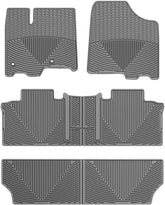 WeatherTech All-Weather Floor Mats for Toyota Sienna Full Set (WTCG292244245), Grey