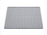 WeatherTech DishMat Contain - 16" x 18" Drip Dry Hand-Washed Dish Drying Mat, Pebble