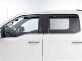 WeatherTech Custom Fit Side Window Deflectors for Dodge Ram Truck 1500 Classic, Ram Truck 2500/3500, Ram Truck 4500/5500 - (82503IMB), Matte Black