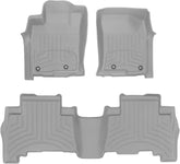 WeatherTech FloorLiner HP Custom Fit Floor Mats for Lexus GX, 4Runner 1st & 2nd Row (464931IM-462862IM), Grey