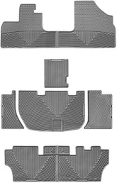 WeatherTech All-Weather Floor Mats for Honda Odyssey Full Set (W48GRW159GRW160), Grey