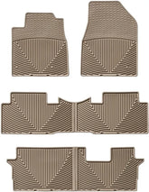 WeatherTech All-Weather Floor Mats for Honda Pilot Full Set (WTHT148152153), Tan