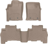 WeatherTech FloorLiner HP Custom Fit Floor Mats for Lexus GX, 4Runner 1st & 2nd Row (454931IM-452862IM), Tan