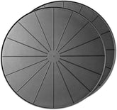 WeatherTech 24" Project Mats/Coasters - Contain Projects and Their Messes (8A22CST2PKBK) - Black (2-Pack)