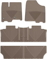 WeatherTech All-Weather Floor Mats for Toyota Sienna Full Set (WTCT292244245), Tan