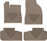 WeatherTech All-Weather Floor Mats for Toyota Highlander 1st & 2nd Row (W333TN-W334TN), Tan