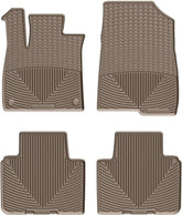 WeatherTech All-Weather Floor Mats for Honda Accord, Accord Hybrid 1st & 2nd Row (W473TN-W474TN), Tan