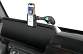 WeatherTech WindshieldFone - Universal Windshield-Mounted Car Phone Holder - Turquoise Billet Knobs