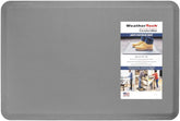 WeatherTech ComfortMat | 24" x 36" Anti-Fatigue Mat, 3/4" Thick, Slip Resistant, Easy to Clean, Woven Pattern (Grey)
