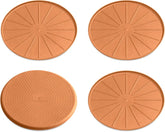 WeatherTech 10" Coasters for Home Surfaces, Anti-Skid, No-Slip knibs - Set of 4, Terra Cotta - (8A10CSTTC)