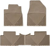 WeatherTech All-Weather Floor Mats for Honda Pilot 1st & 2nd Row (WTHT148152), Tan