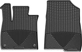 WeatherTech All-Weather Floor Mats for Honda Accord, Accord Hybrid 1st Row (W473), Black