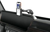 WeatherTech WindshieldFone - Universal Windshield-Mounted Car Phone Holder - Silver Billet Knobs