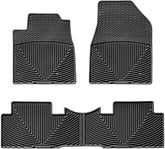 WeatherTech All-Weather Floor Mats for Honda Pilot 1st & 2nd Row (WTHB148152), Black