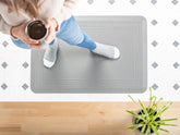 WeatherTech ComfortMat | 24" x 36" Anti-Fatigue Mat, 3/4" Thick, Slip Resistant, Easy to Clean, Bordered Pattern (Grey)