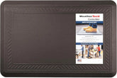 WeatherTech ComfortMat | 24" x 36" Anti-Fatigue Mat, 3/4" Thick, Slip Resistant, Easy to Clean, Bordered Pattern (Cocoa)