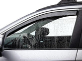 WeatherTech Custom Fit Side Window Deflectors for Chevrolet Silverado 1500 LTD, Silverado 1500, Sierra 1500 Limited - (82930IM), Dark Tint