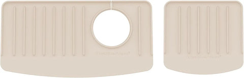 WeatherTech FaucetMat Duo - Protect Your Kitchen & Bathroom Countertops - Tan/Sand