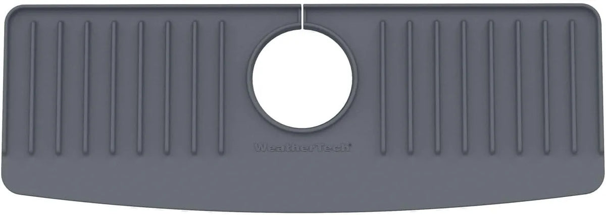 WeatherTech FaucetMat - Protect Your Kitchen & Bathroom Countertops - Dark Grey/Slate