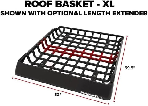 WeatherTech Roof Basket XL Length Extender