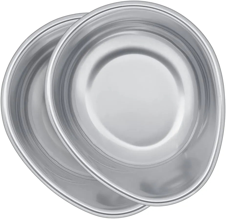 WeatherTech Extra Pair of Bowls - 64 oz, Stainless Steel (BOWL64PR)