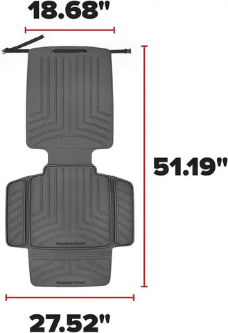 WeatherTech Child Car Seat Protector with Back Tan