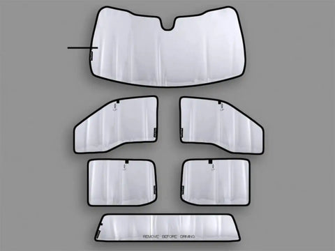 WeatherTech Sunshade Window Shade for Ford F-150, Super Duty, F-150 Raptor - (TS0034K2)