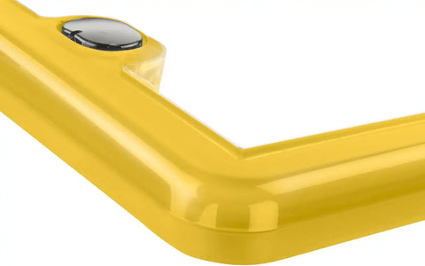 WeatherTech ClearFrame License Plate Frame, Golden Yellow