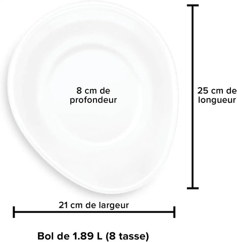 WeatherTech Extra Single Bowl - 64 oz, BPA-Free Plastic (81P64BOWL)