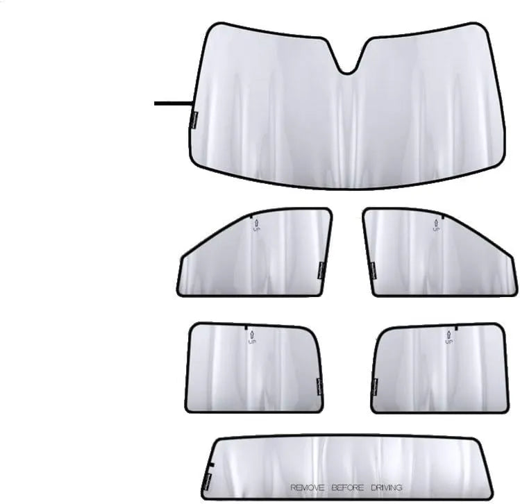 WeatherTech Sunshade Window Shade for Dodge Ram Truck 1500, Ram Truck 1500 Classic, Ram Truck 2500/3500 - (TS0005K2)