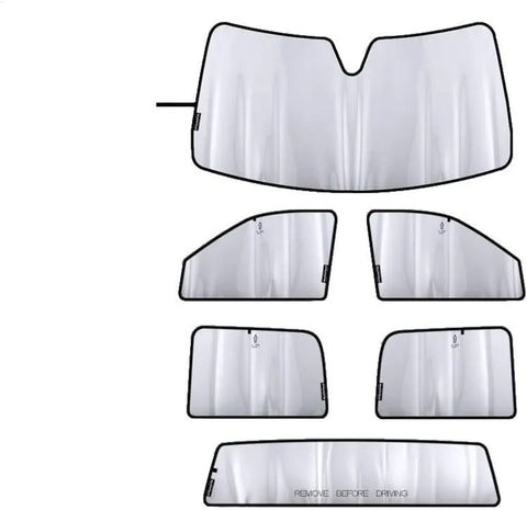 WeatherTech Sunshade Window Shade for Dodge Ram Truck 1500, Ram Truck 1500 Classic, Ram Truck 2500/3500 - (TS0005K2)