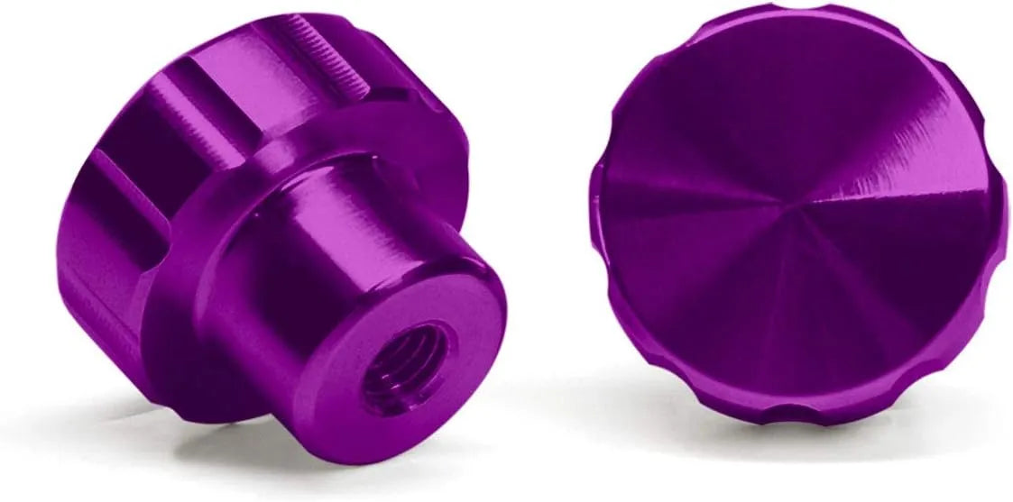WeatherTech 2-Pack of Solid Billet Aluminum Knobs for CupFone - Violet