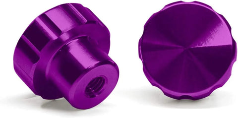WeatherTech 2-Pack of Solid Billet Aluminum Knobs for CupFone - Violet