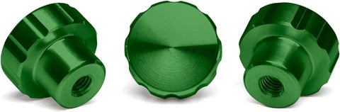 WeatherTech 3-Pack of Solid Billet Aluminum Knobs for CupFone - Forest Green