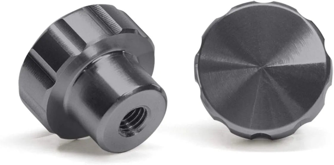WeatherTech 2-Pack of Solid Billet Aluminum Knobs for CupFone - Graphite