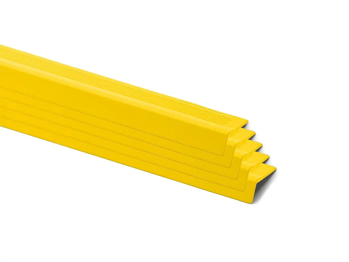 WeatherTech StairEdge Non-Slip Self-Adhesive Staircase Step Edge Protector Safety Yellow 29.5" Inch 5 Pack