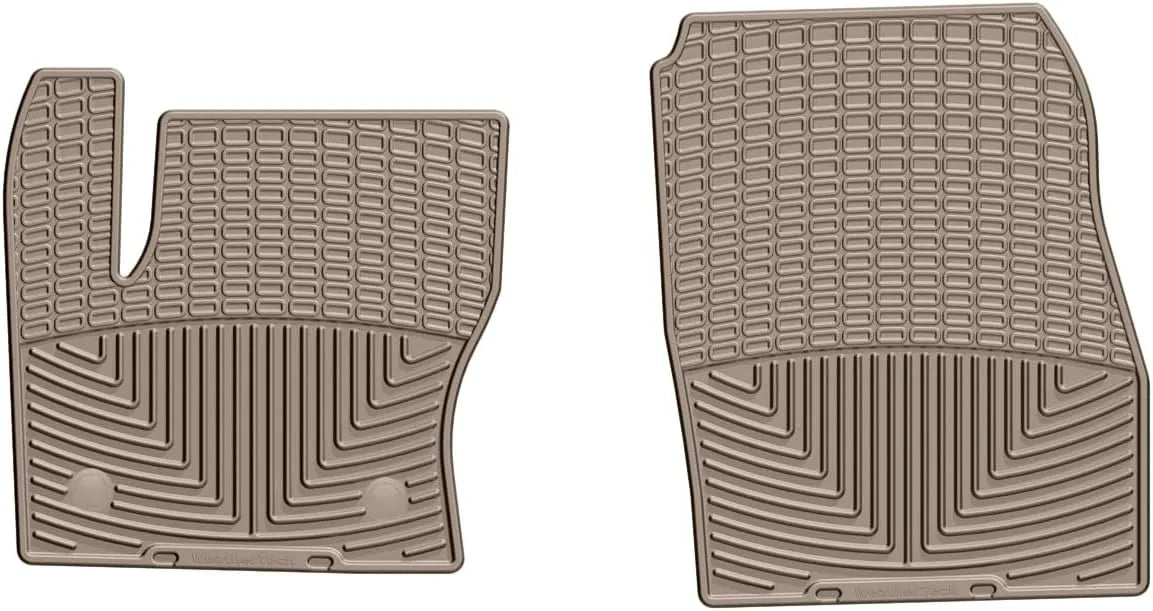 WeatherTech All-Weather Floor Mats for Ford Escape, C-Max 1st Row (W283TN), Tan
