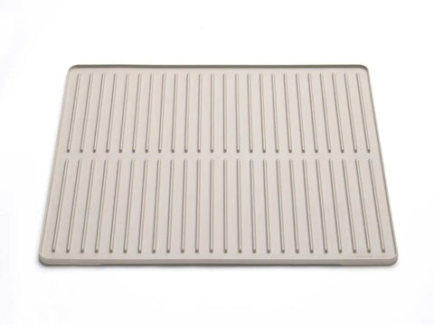 WeatherTech DishMat Contain - 16" x 18" Drip Dry Hand-Washed Dish Drying Mat, Sand