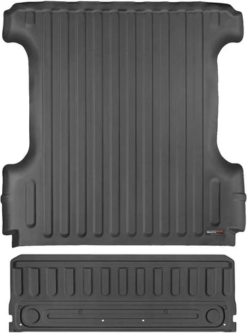 Weathertech TechLiner Truck Bed Liner for Ram 1500 Classic, Ram 1500, Truck 1500 - Complete Set (Bed Liner and Tailgate Liner) (37608-3TG04), Black