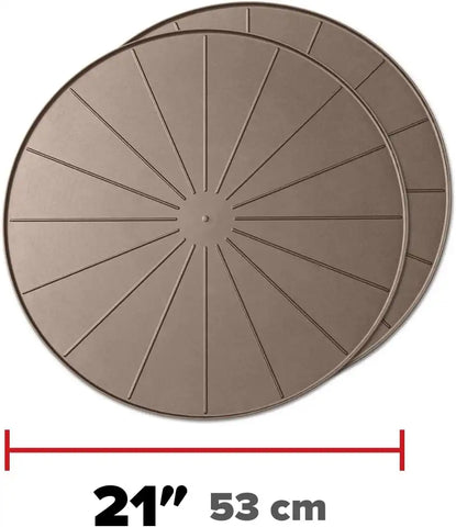 WeatherTech 21" Project Mats/Coasters - Contain Projects and Their Messes (8A21CST2PKTN) - Tan (2-Pack)
