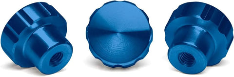 WeatherTech 3-Pack of Solid Billet Aluminum Knobs for CupFone - Royal Blue
