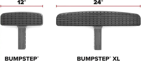 WeatherTech BumpStep 12" - Hitch Mounted Step and Bumper Protection for 2" Receiver with Theft Deterrent Hardware