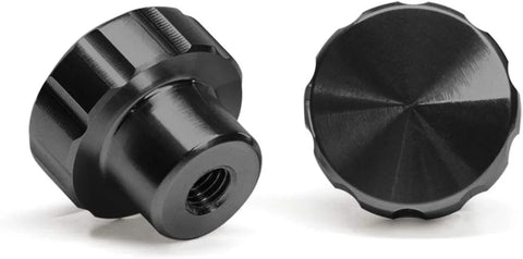 WeatherTech 2-Pack of Solid Billet Aluminum Knobs for CupFone - Black